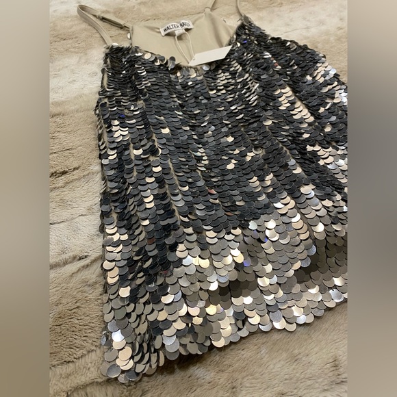 WALTER BAKER Haley Sequin Cami Top Size L (no tags) - Picture 6 of 8